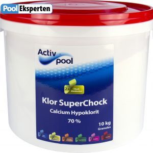 Klor Super Chock til vandbehandling af pools