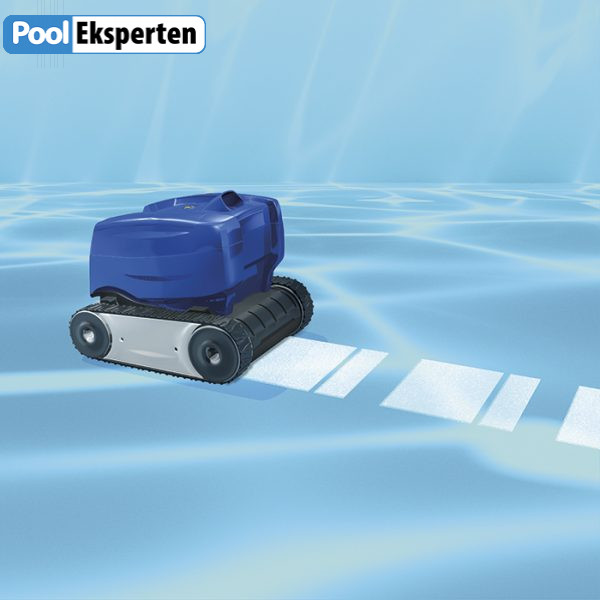 Zodiac TornaX Pro pool robot kører på poolbund