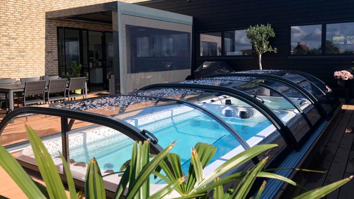 Swimspa overdækning