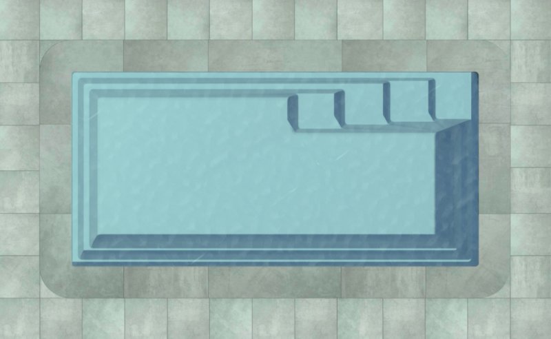 Luxe Pools Turano 610 top