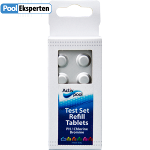 Activ Pool Test Set Refill Tablets Ph/Klor/Bromin