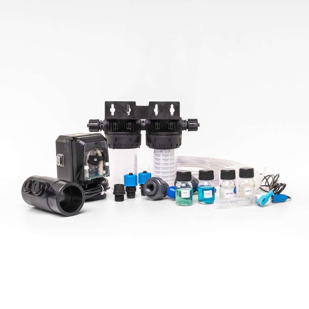 pH sensor, glas kit incl doserings pumpe