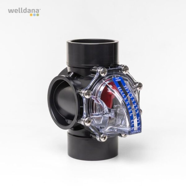 FlowVis Digital Flow meter 63 mm 2-24cbm/h Space