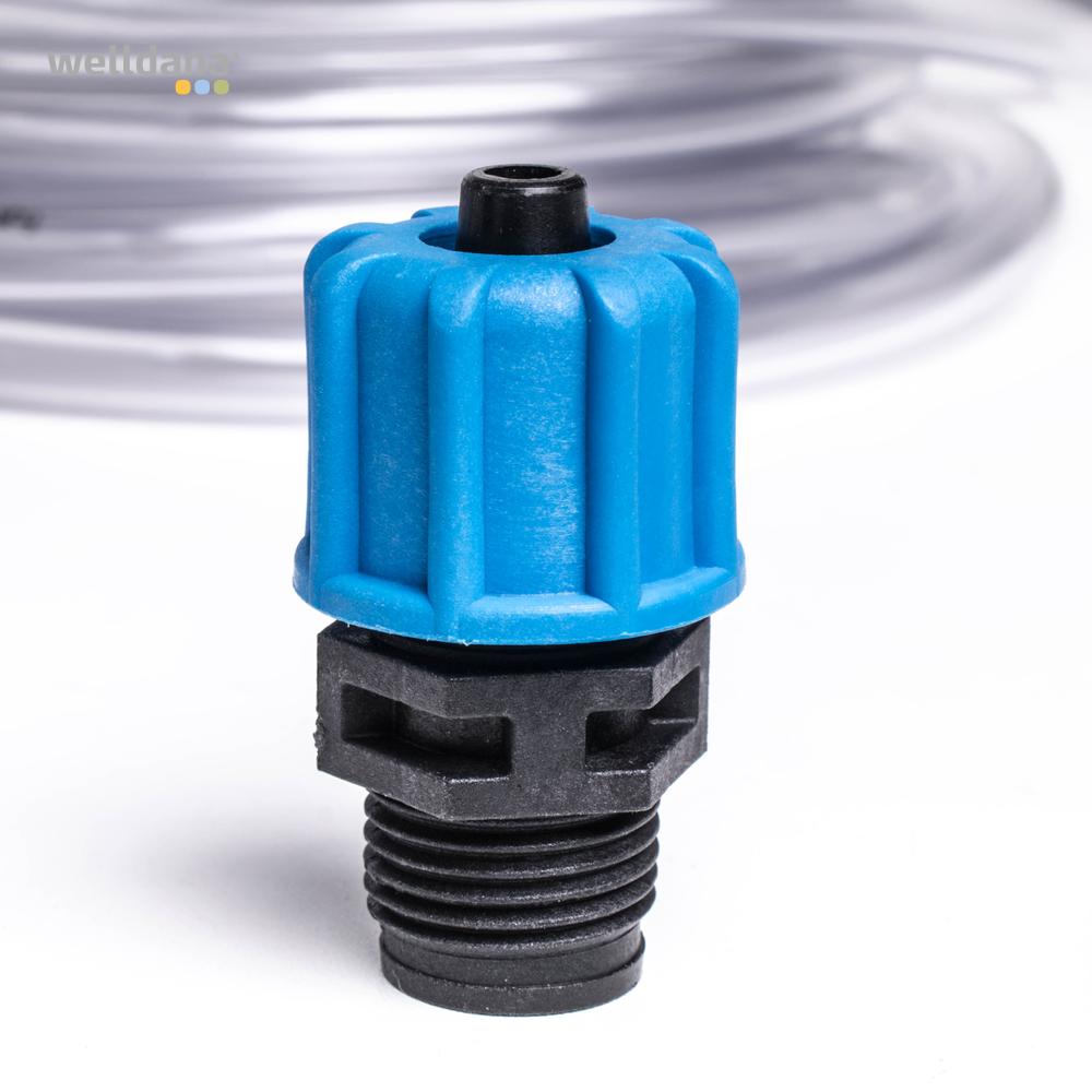 Sensorholder sæt til 1 sensor inkl. ventiler, slange og nipler