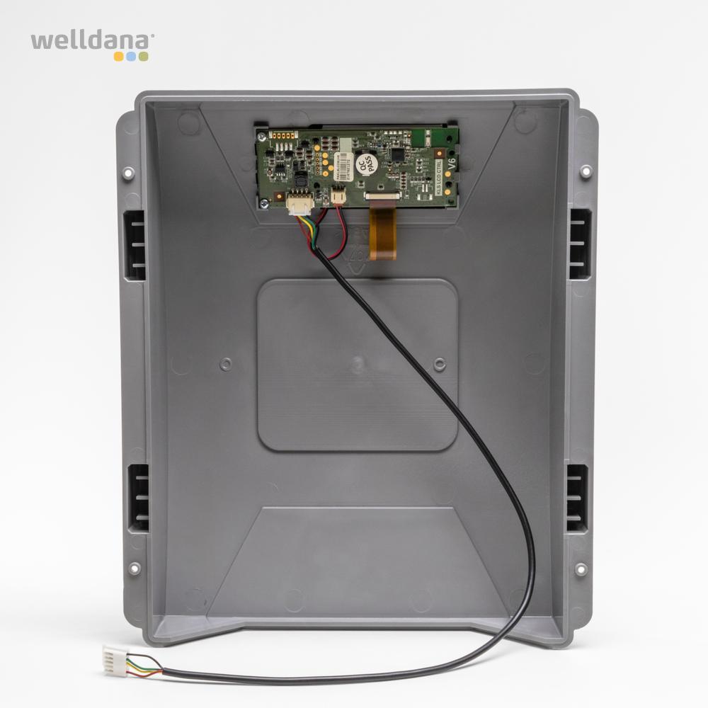 Låg og skærm for KLX - Hvid connector Modeller 8, 16, 22, 33, 50g