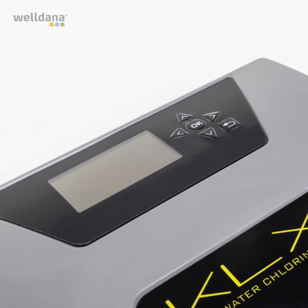 Låg og skærm for KLX - Hvid connector Modeller 8, 16, 22, 33, 50g