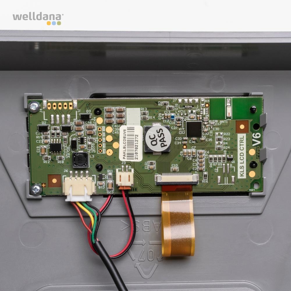 Låg og skærm for KLX - Hvid connector Modeller 8, 16, 22, 33, 50g