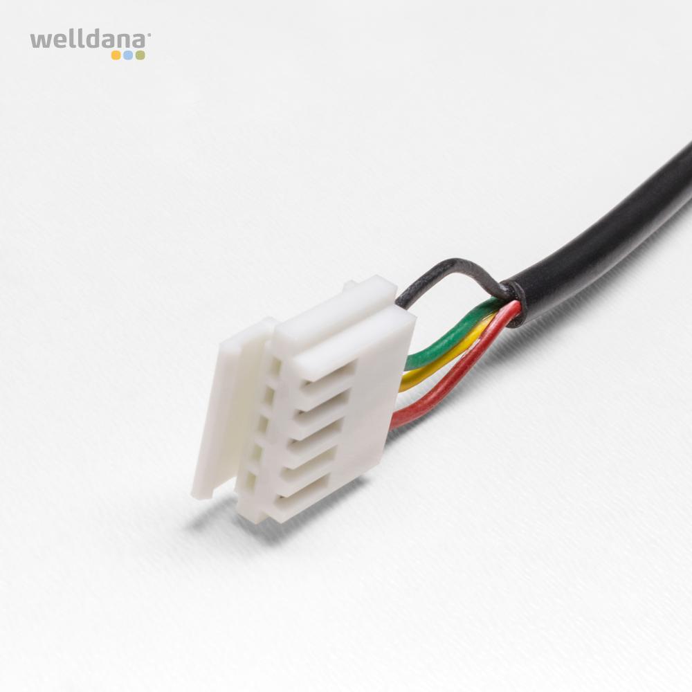 Låg og skærm for KLX - Hvid connector Modeller 8, 16, 22, 33, 50g