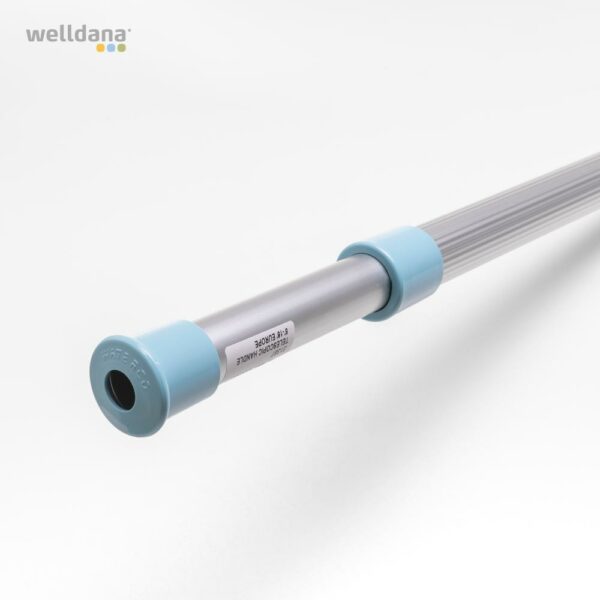 Teleskopstang 2,4 - 4,8 m Aluminium 2-delt