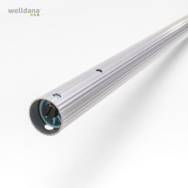 Teleskopstang 2,4 - 4,8 m Aluminium 2-delt