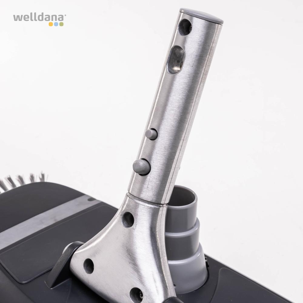 Comfortana bundsuger hoved Sort/ grå  m. sidebørster