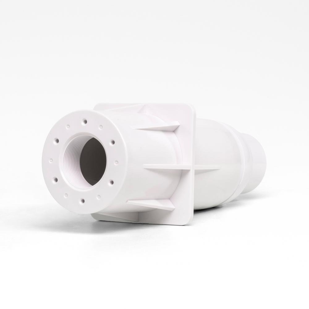 Væg gennemføring m/flangekit  Adagio Til beton og liner pools.