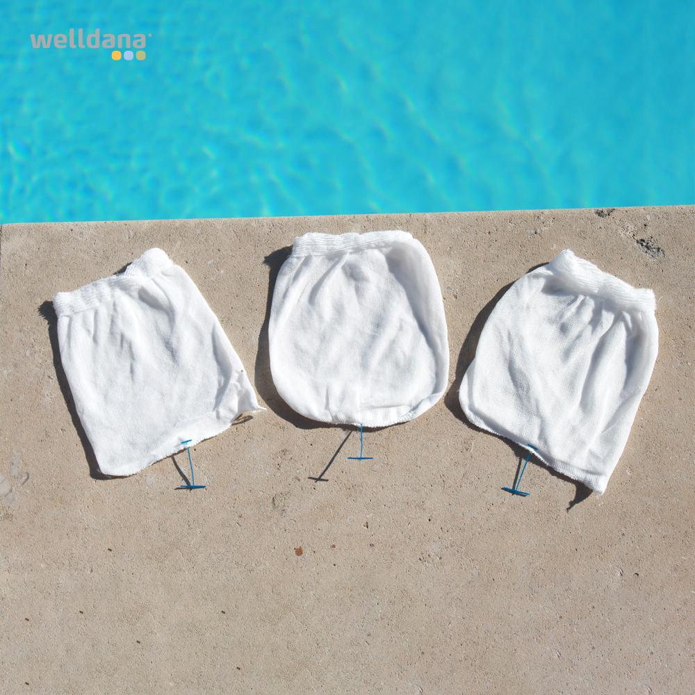 Filter pose til skimmer kurv a 12 styk