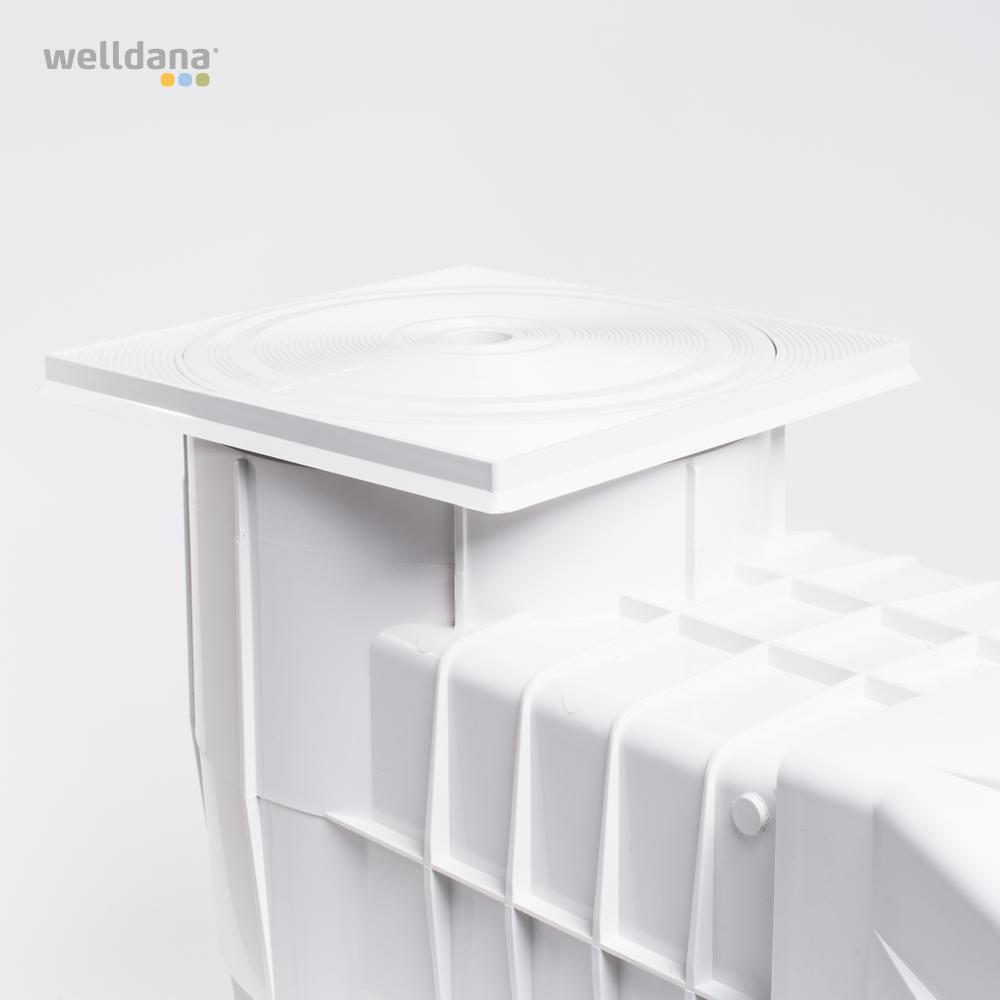 Skimmer wide mouth. Kripsol. Med liner kit