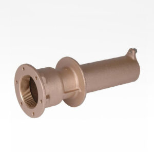 Væg gennemføring 2 " x 1 1/2"   240 mm  Bronze/  Saltvand
