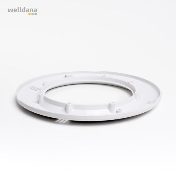Frontcover. White Welldana poollampe.
