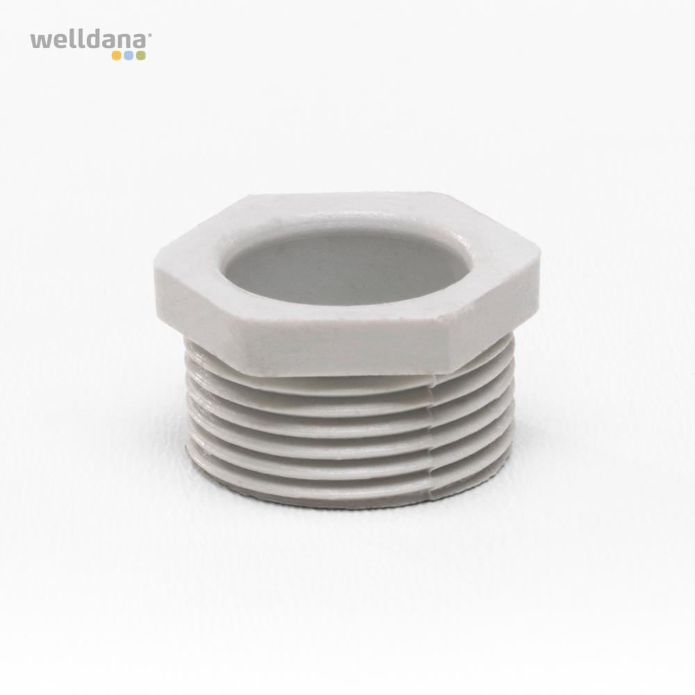 Kabel forskruning inkl. pakning for Lampehus Welldana poollampe---Fra 2023