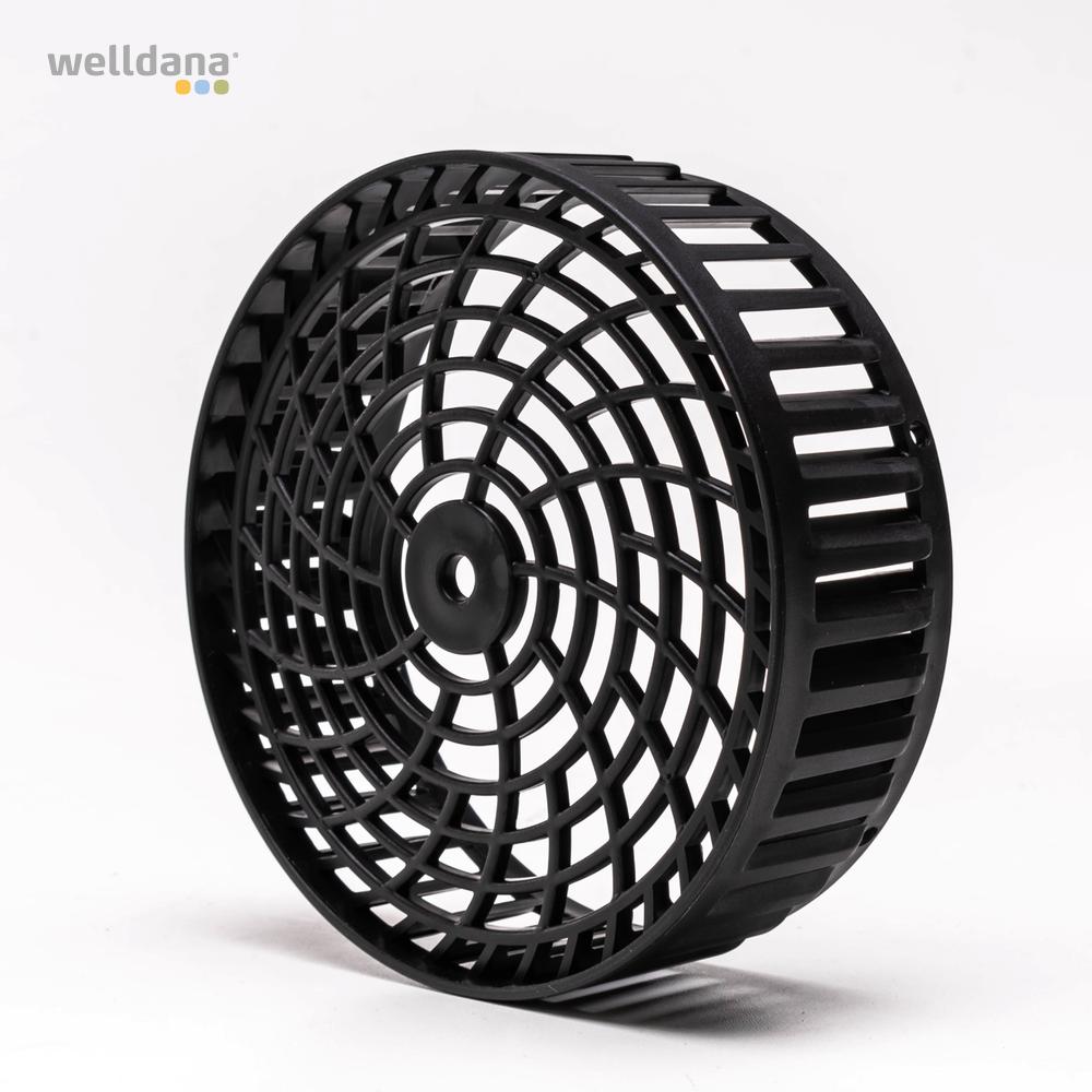 Motor kølevinge cover f. Hanning motor  f. Badu  1,1 kw Eco VS motor