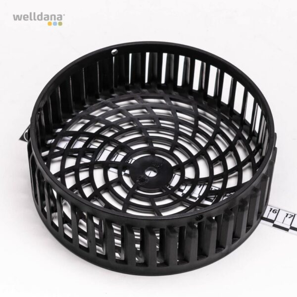 Motor kølevinge cover f. Hanning motor  f. Badu  1,1 kw Eco VS motor