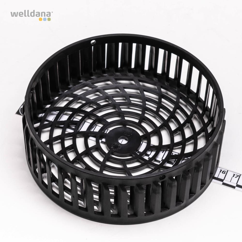 Motor kølevinge cover f. Hanning motor  f. Badu  1,1 kw Eco VS motor