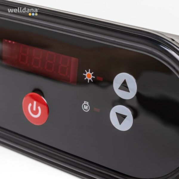 Oval LED Display Alle modeller varmepumper
