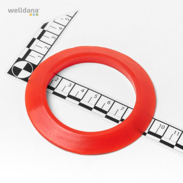 Colour ring set, blue/red til unions set 39-181041