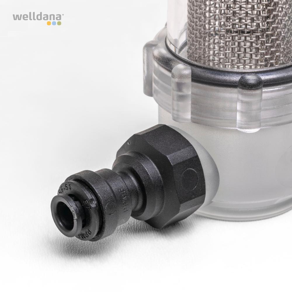 Målevandsfilter komplet  Aseko