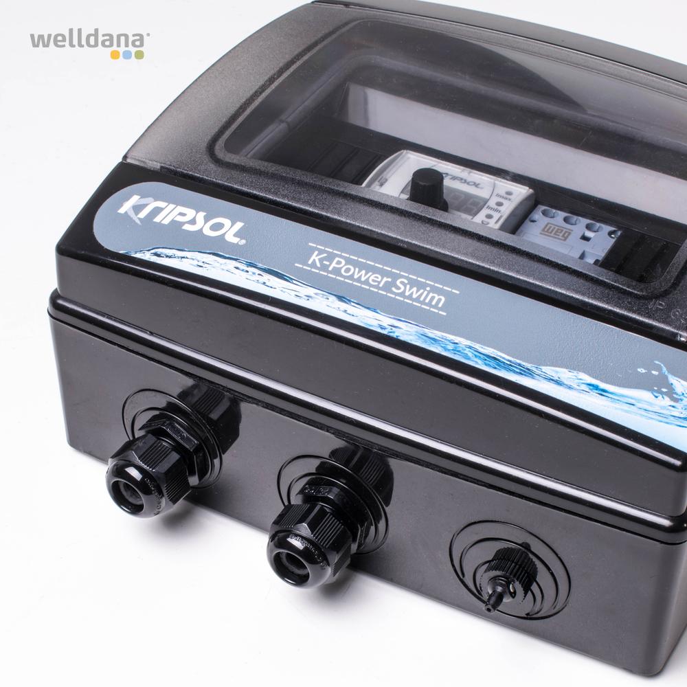 Svømmetræner styretavle til Calypso K-Power 3,5-5,5hk.  400V 16A