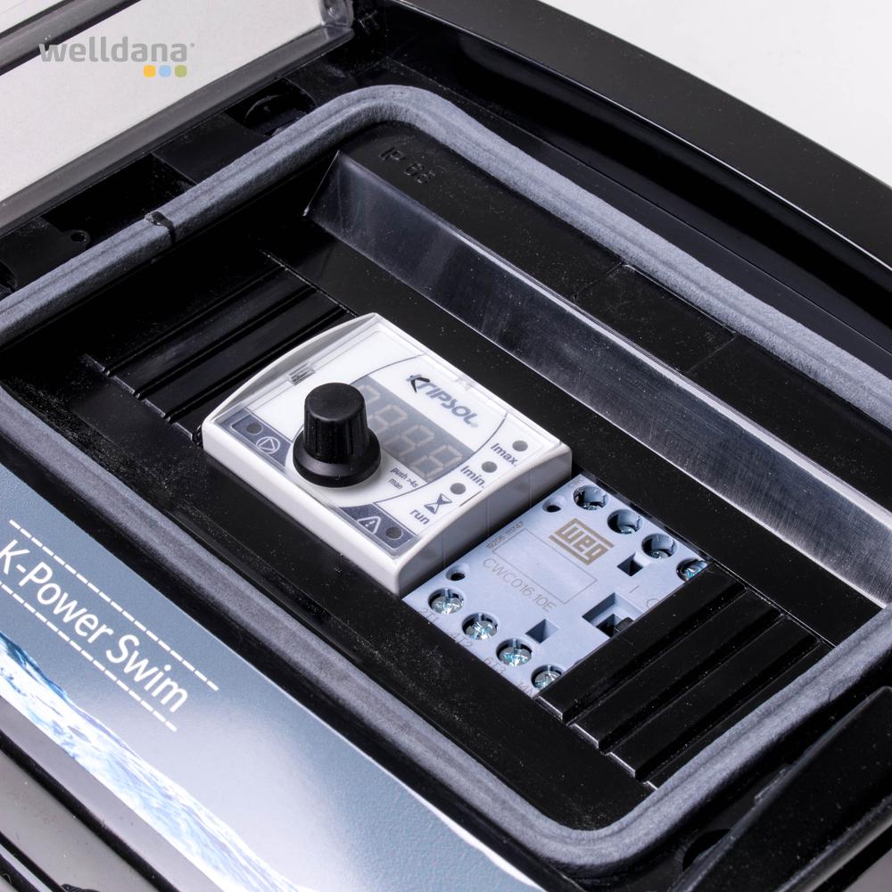 Svømmetræner styretavle til Calypso K-Power 3,5-5,5hk.  400V 16A