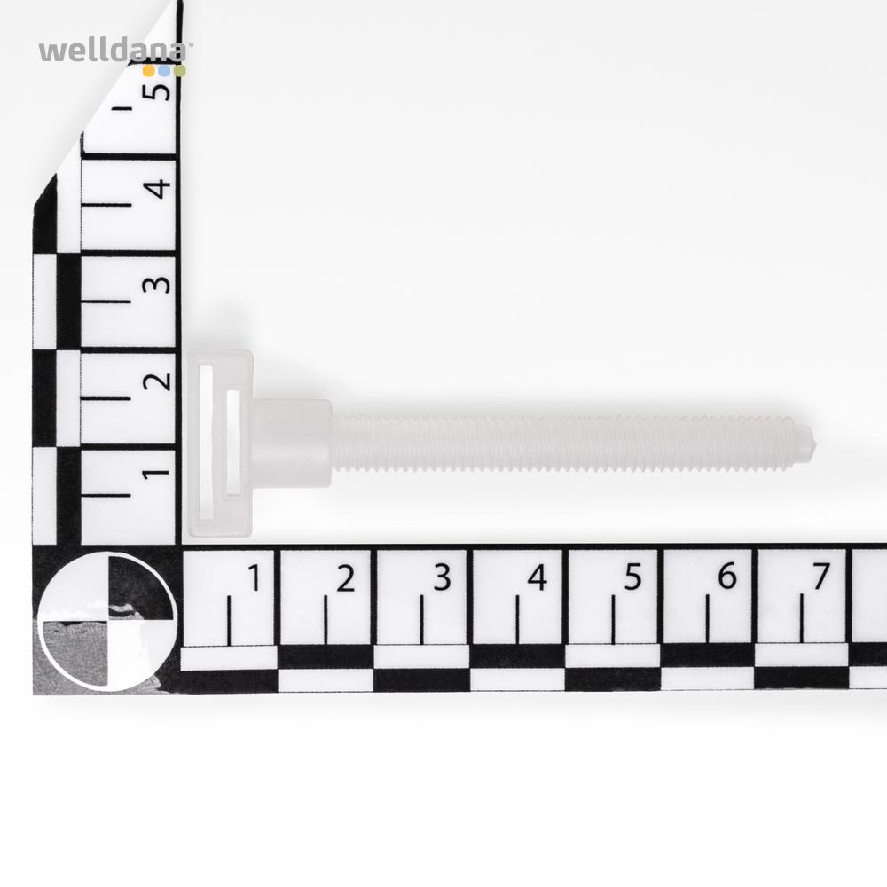 Plast skrue M6 x 50   f. Celle f . KLX 16  + 22