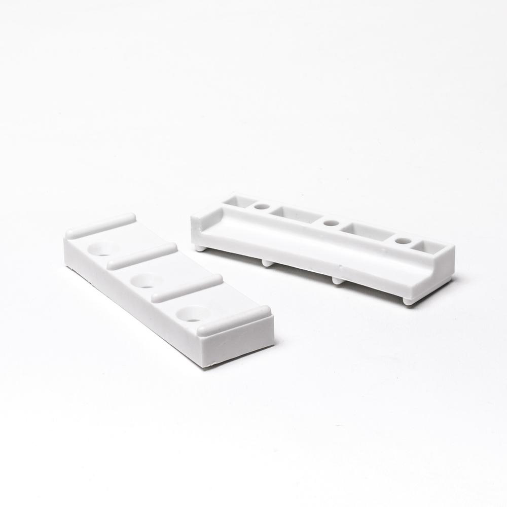 Beslag til underlag / gulv Til befæstigelse af basen/fod 1 pk á 2 stk pr. fod