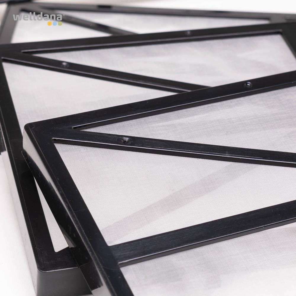 SR & RC. Filterplader 100 µm sæt a 4 stk. model fin