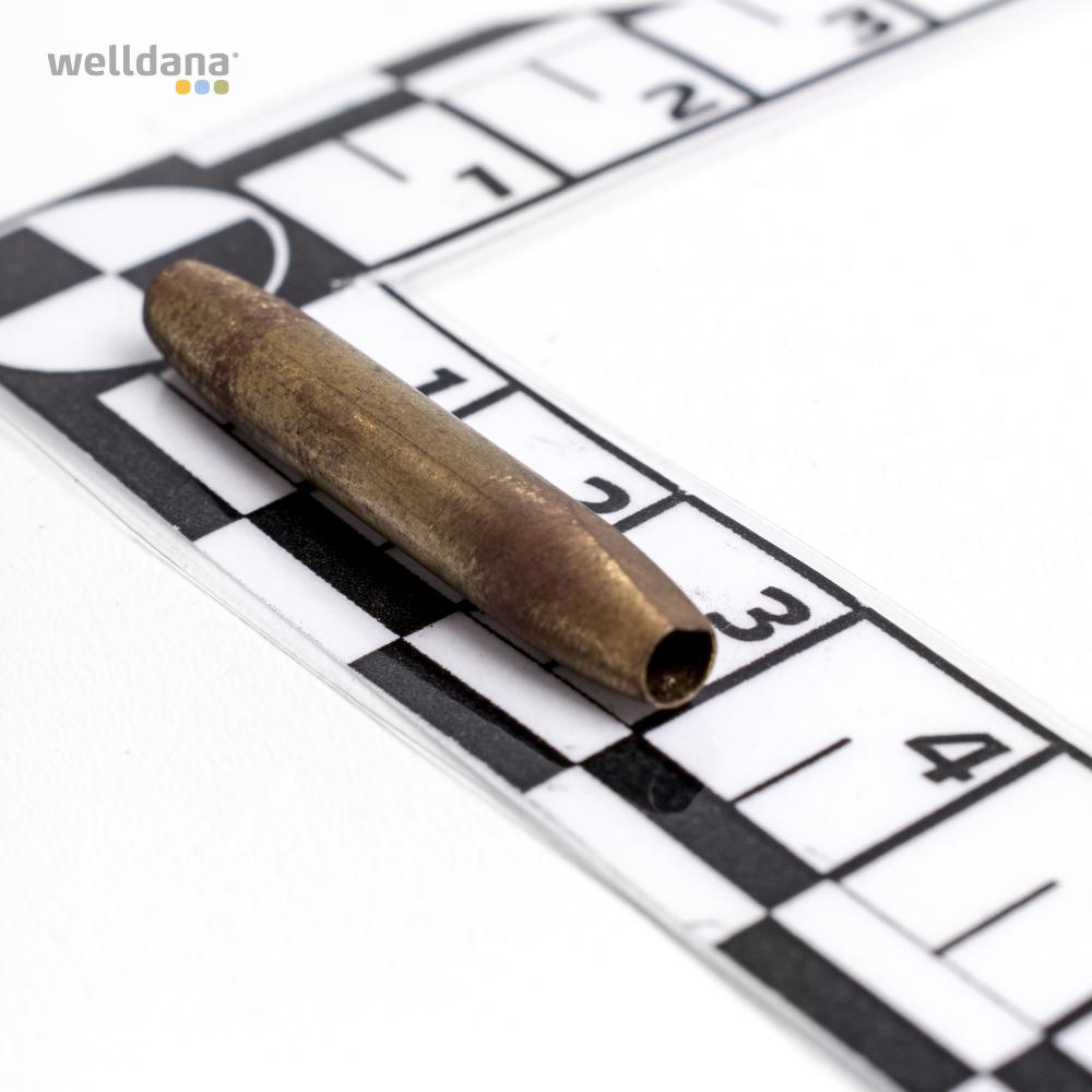 4mm Messing nippel t/rød PN slange.