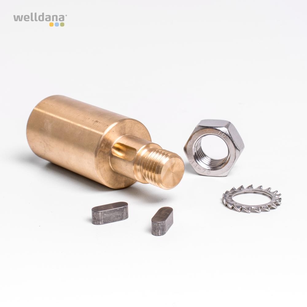 Aksel adapter til motor. Junior/Tornado