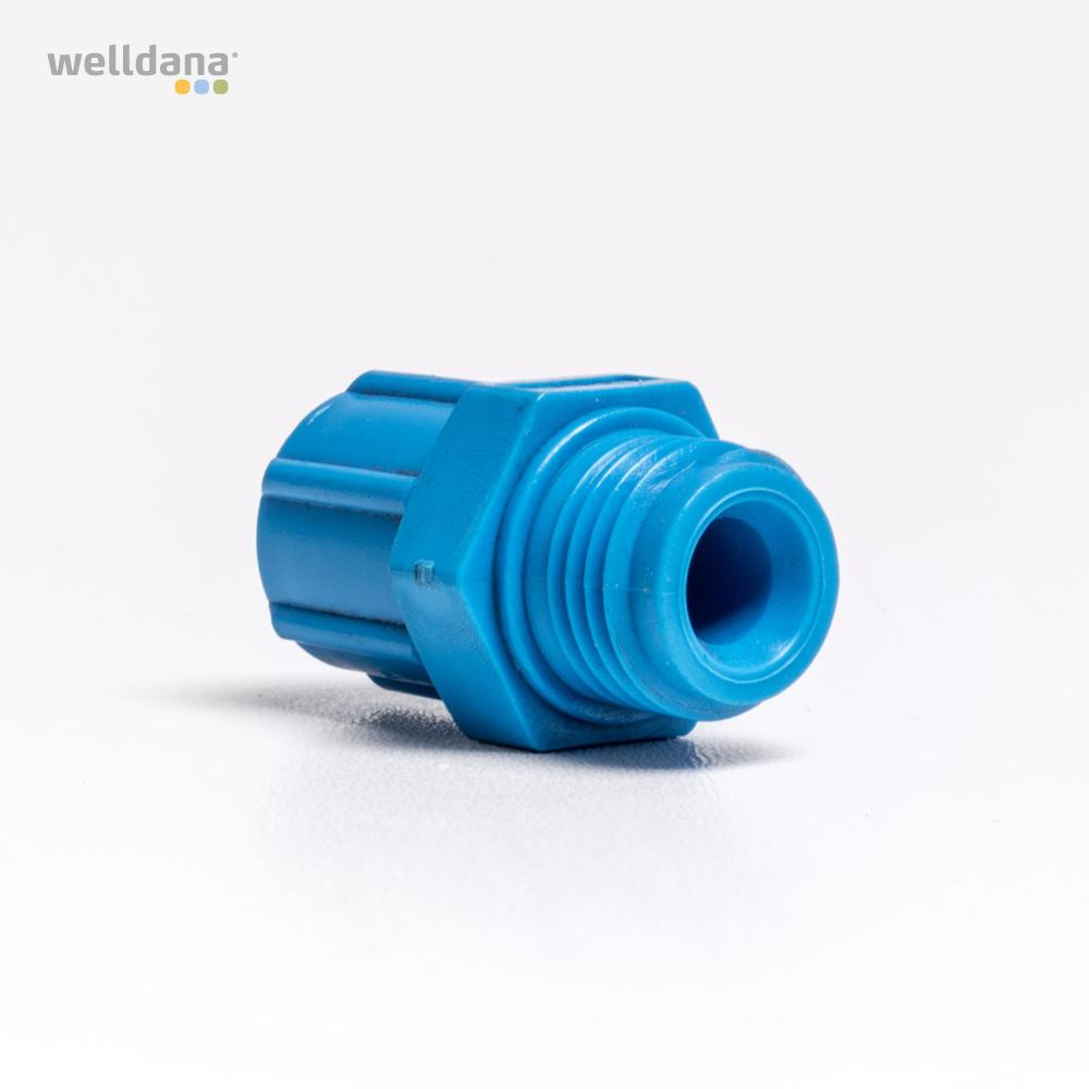 Luftslange adapter, Junior 7/9mm x ¼"