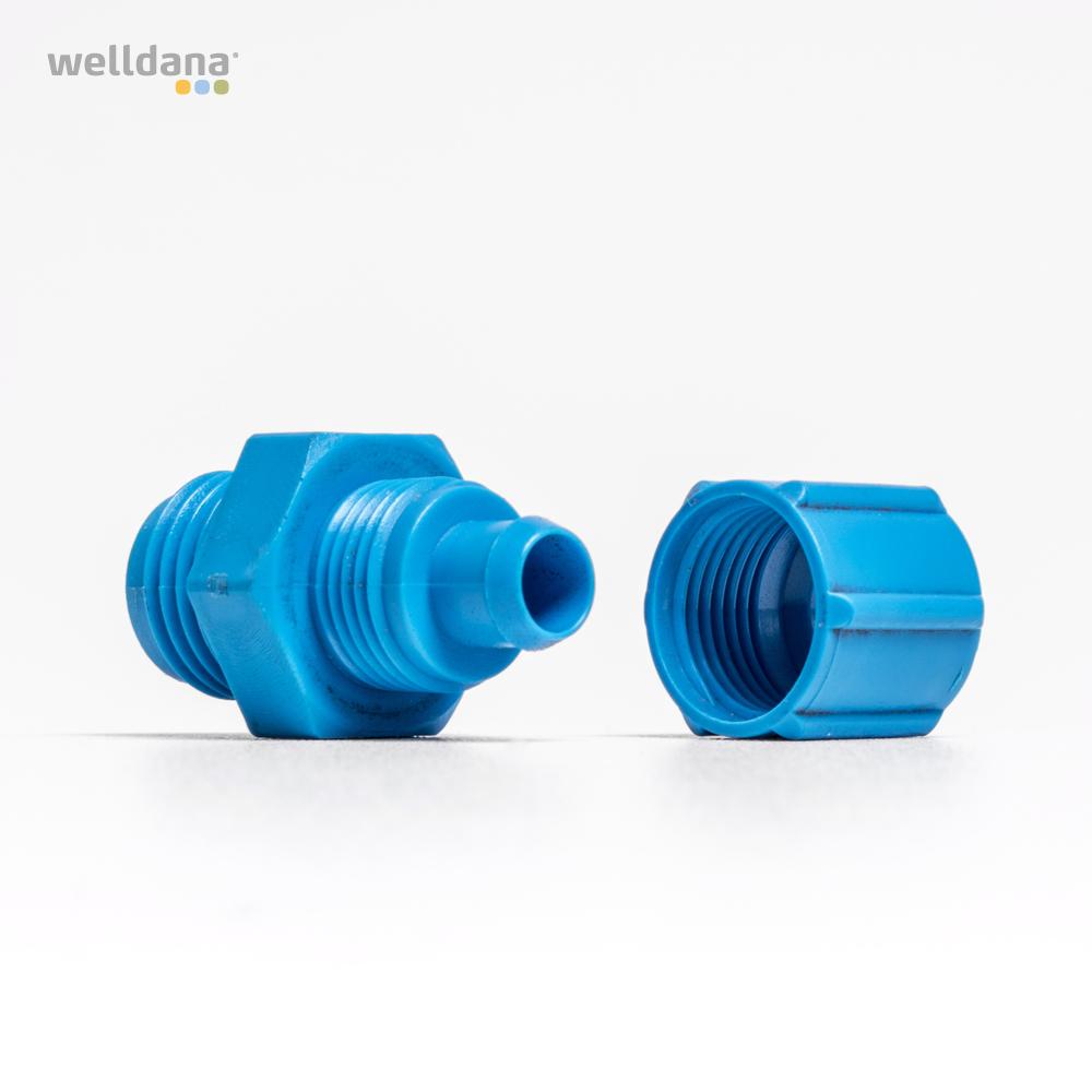 Luftslange adapter, Junior 7/9mm x ¼"