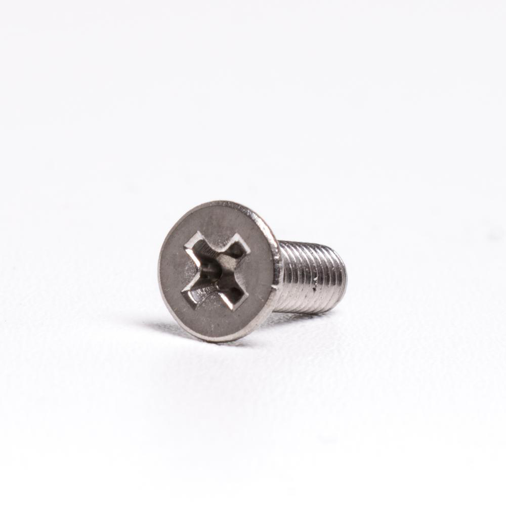 Skrue til trykknap. Junior, ny plade model/Taifun.