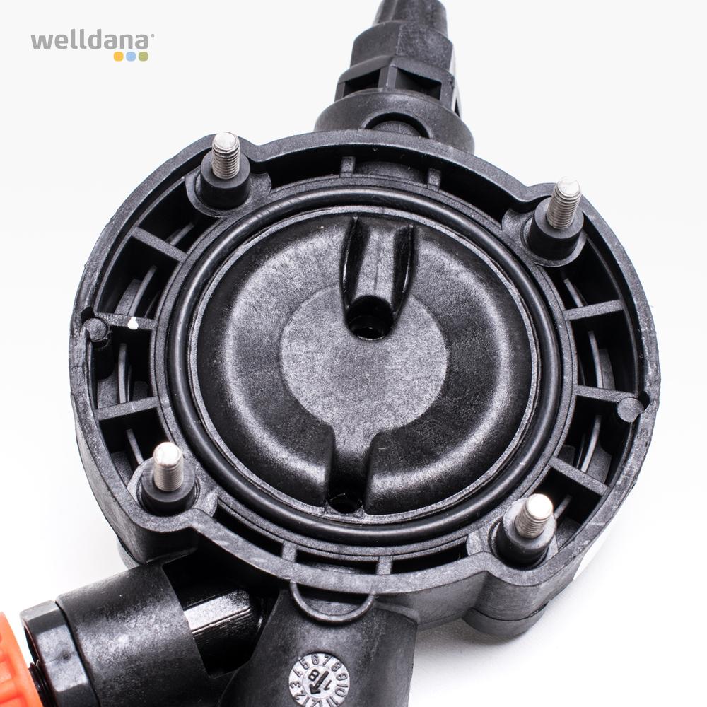 Komplet pumpehoved 1 & 5 l. f/kemikalie pumpe