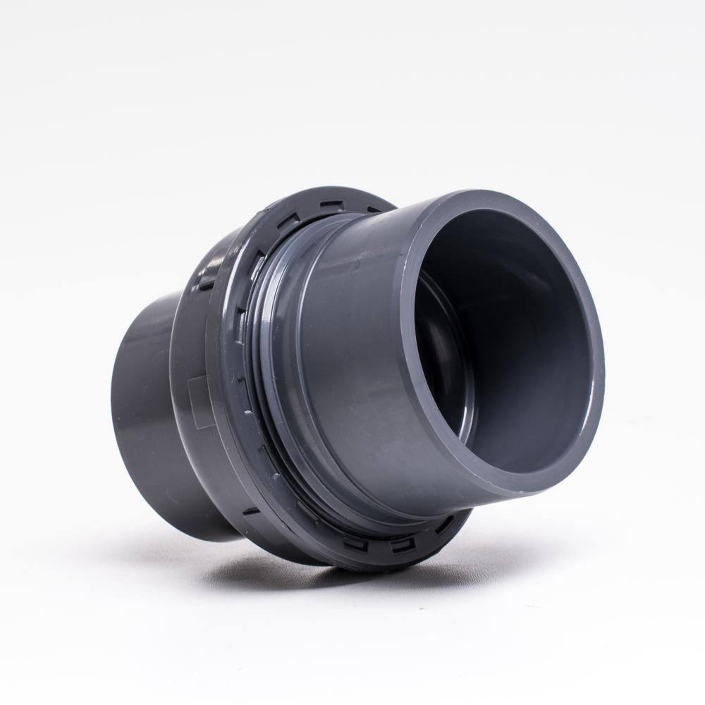 Union conical x 50mm t/ RTL filter DN40 Grey