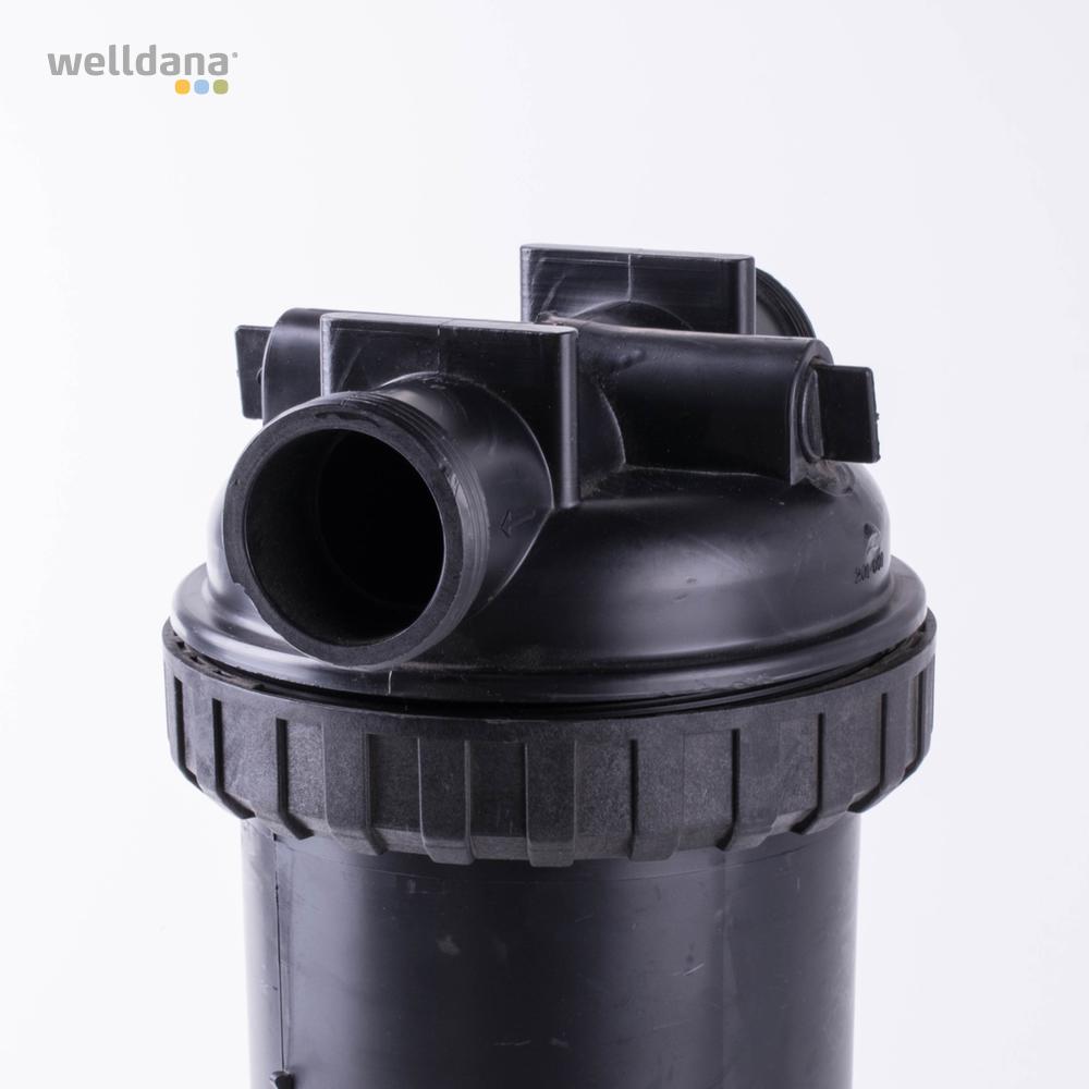 Advantage Patronfilter 2,3m‚ In-line. 50mm. tilslutninger.