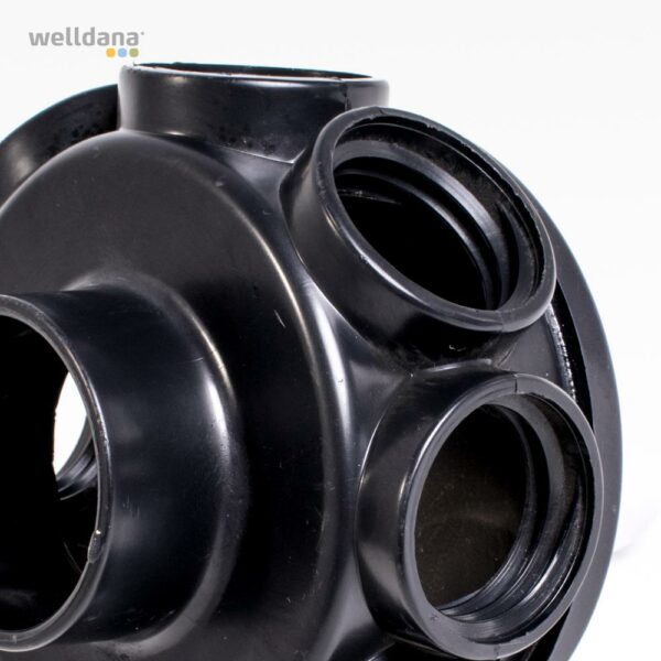 Lateral collector med støtterør Welldana Sandfilter