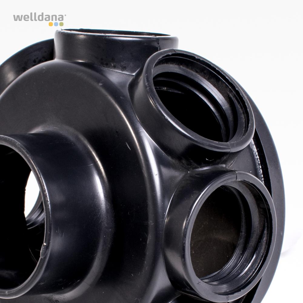 Lateral collector med støtterør Welldana Sandfilter