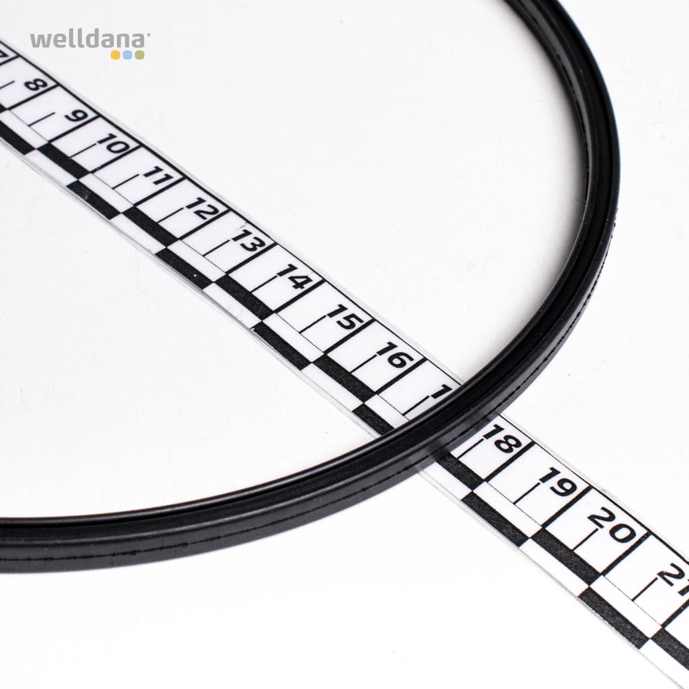 H-Pakning Welldana filtertank Grå filt. mellem topvent./tank