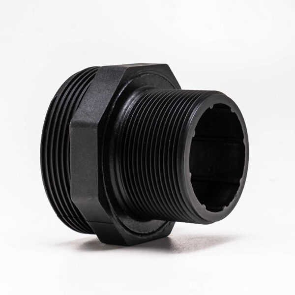 Tankgennemfør., 1½" m/pakning t/BL- filter