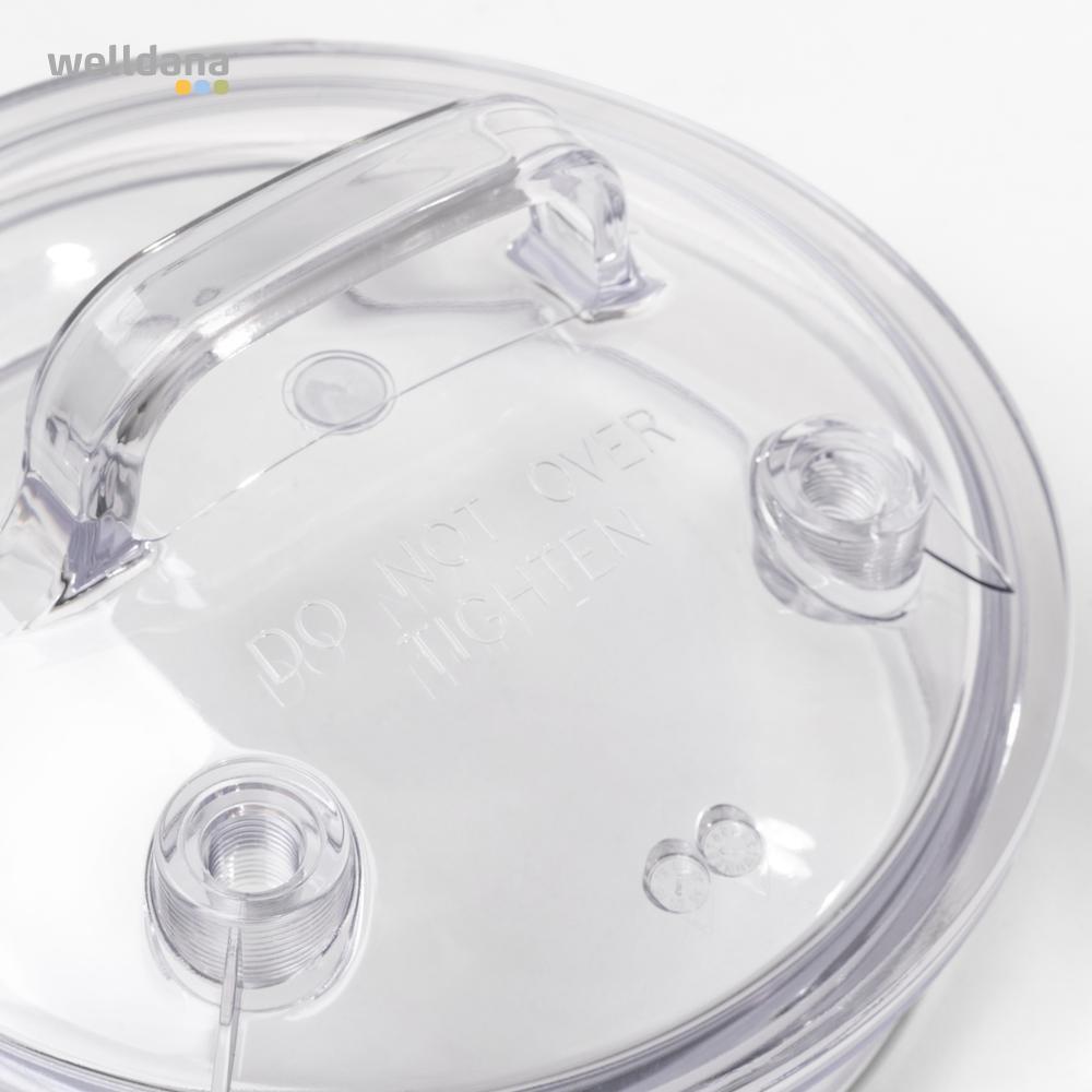 Transperant filter låg f. PPG filter  Delux  8 "