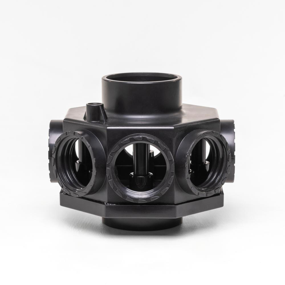 Collector hoved f. Bilbao filter  8 arms 2" Santander filter