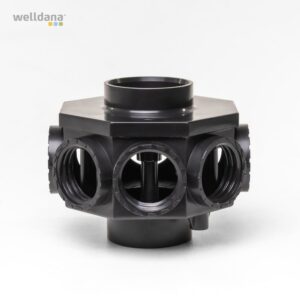 Collector hoved f. Bilbao filter  f. 8 arm 1 1/2"  Topmonteret