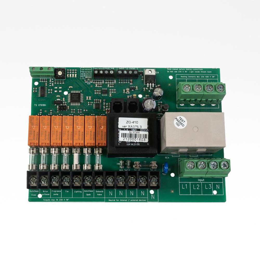 Styring / hovedprintkort. For tidligere Harvia Steamgen.