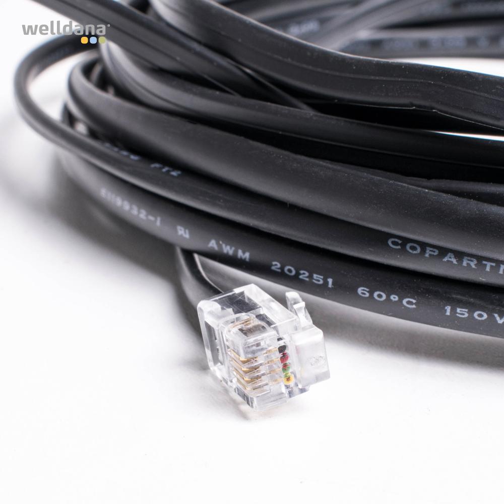 Kabel med stik til touch/Gri Til Harvia Steamgenerator