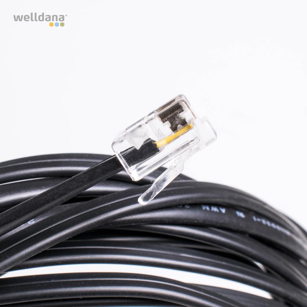 Kabel med stik til touch/Gri Til Harvia Steamgenerator